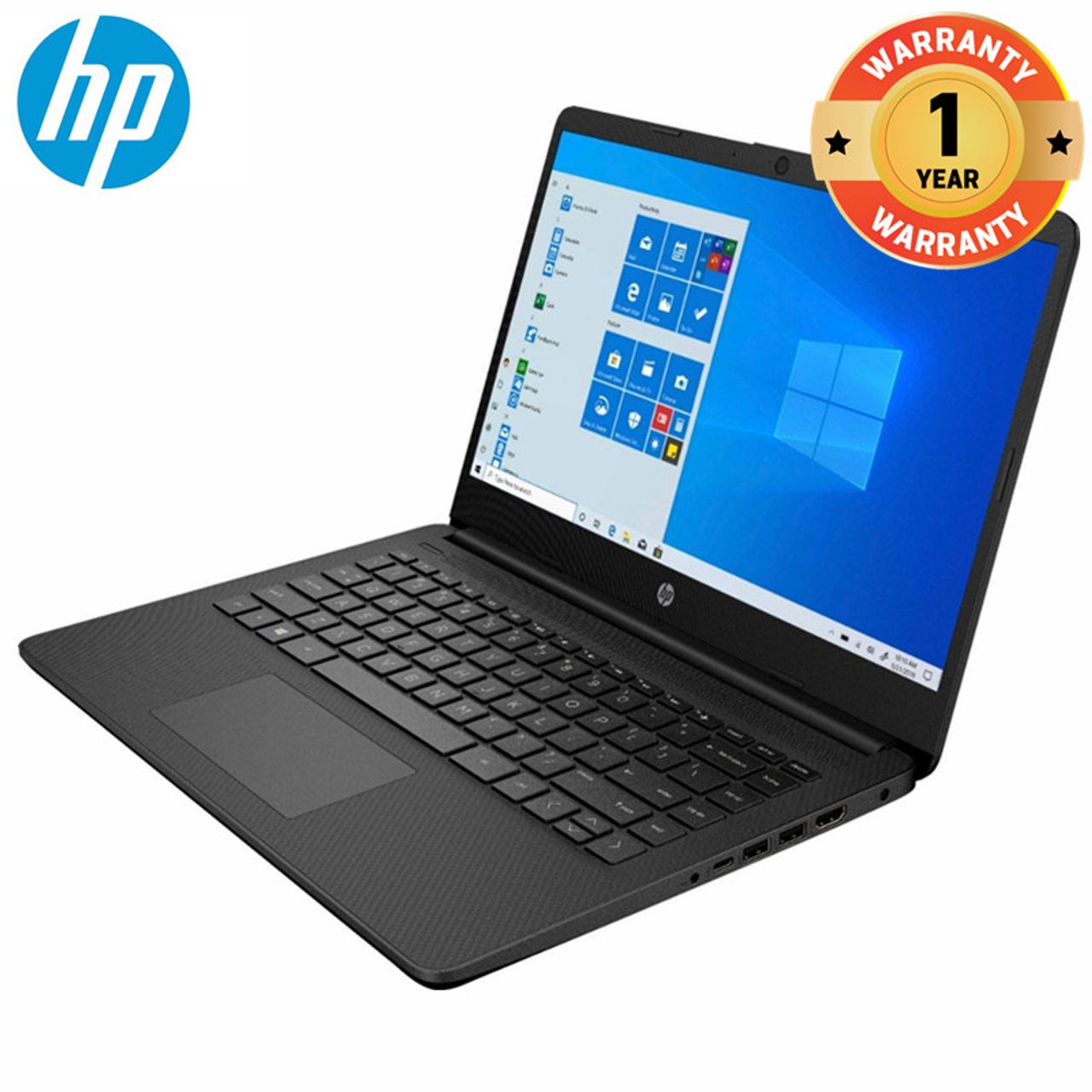 New HP 14-cf2224nia Laptop Core i5/4gb/1tb hdd/2gb radeon 14"/Windows 10  Black 14 inch