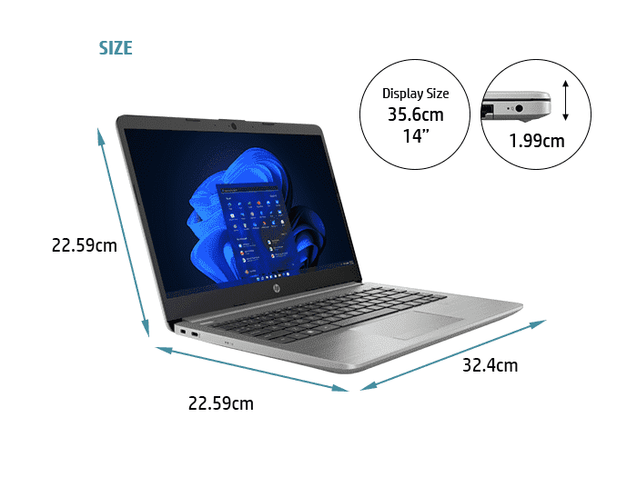 HP 240 14 inch G9 Notebook PC